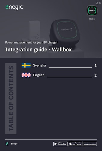 Enegic Wallbox integration guide