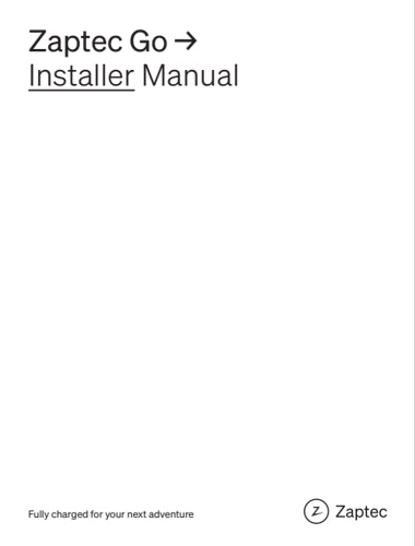 Zaptec Go installation manual