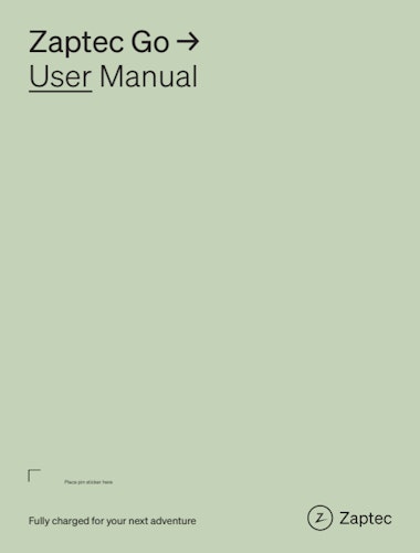 Zaptec Go user manual