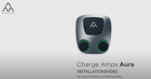 Charge Amps Aura installationsvideo (SE)