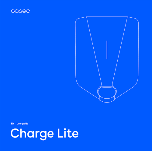 Easee Charge Lite manual för slutanvändare (EN)