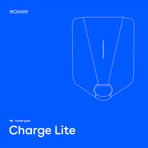 Easee Charge Lite manual för installatör (EN)