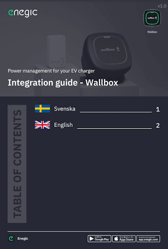 Enegic Wallbox integrationsguide (SE & EN)